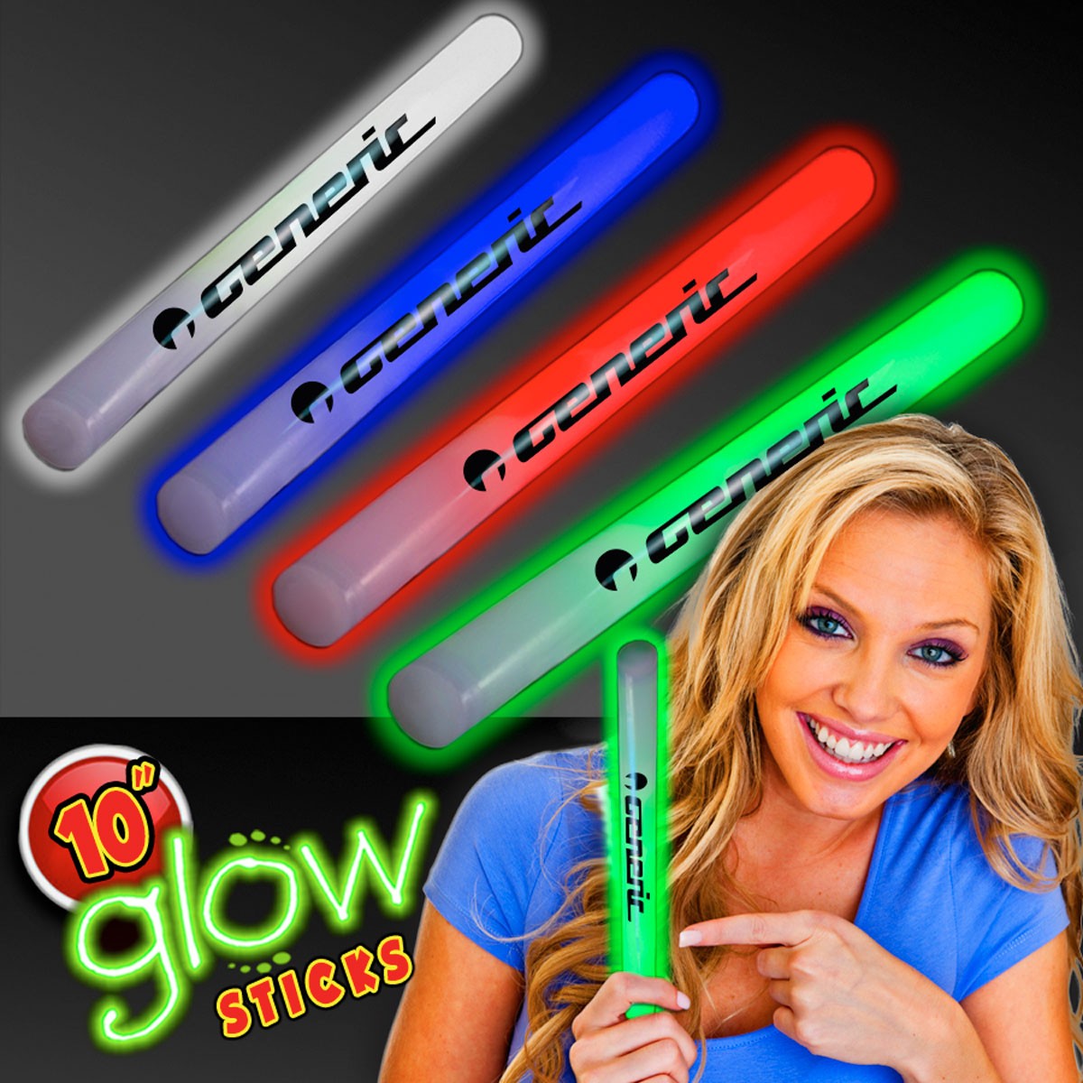 10 Inch Glow Sticks 