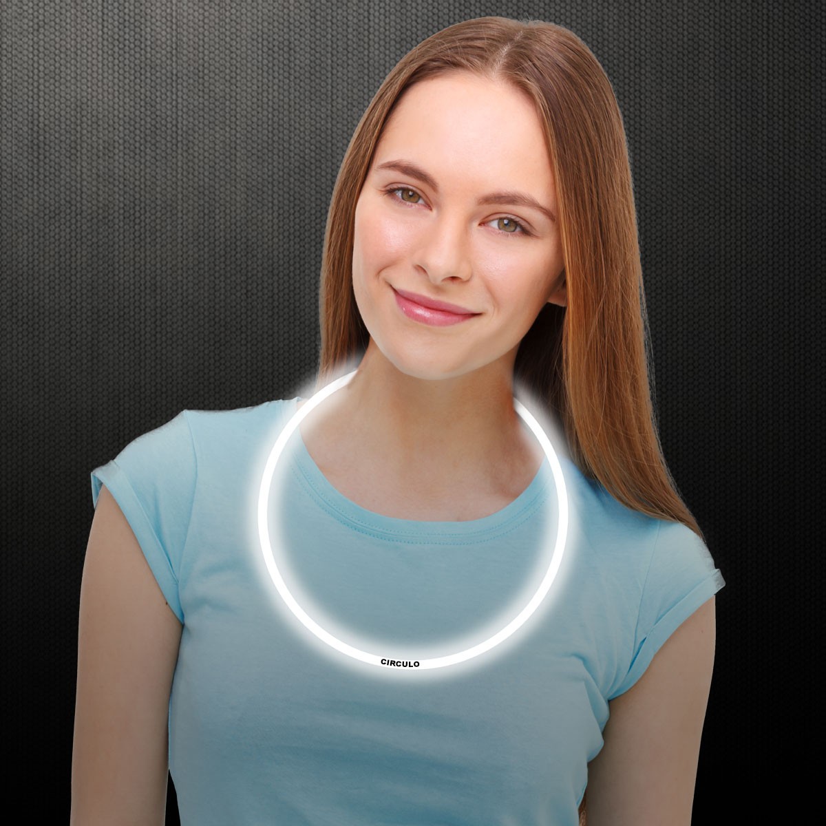 White Glow Necklaces 