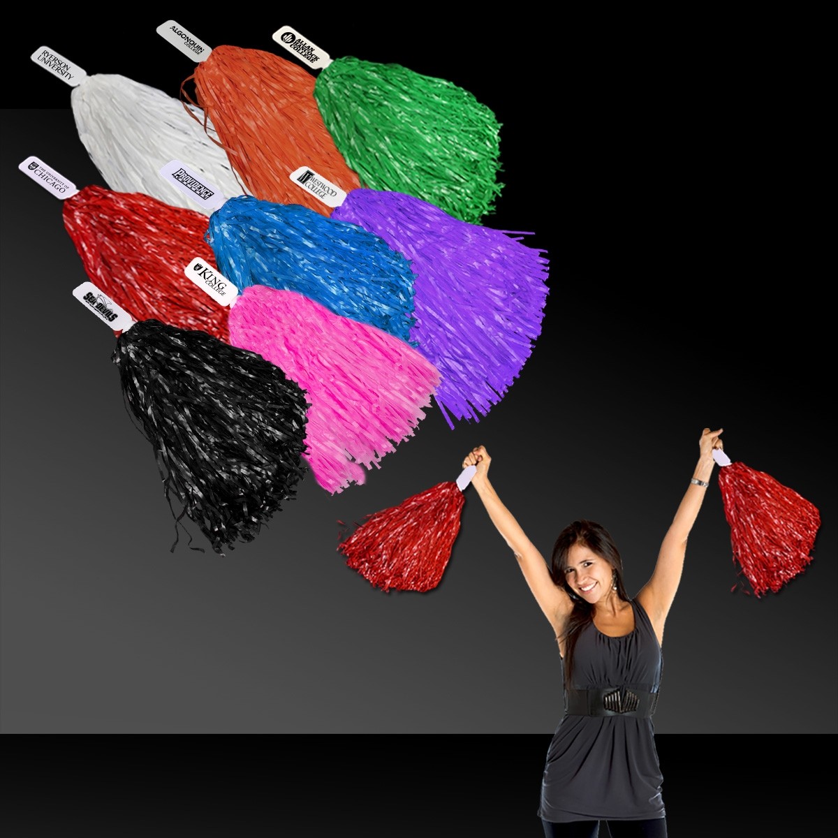 16''  Pom Poms 