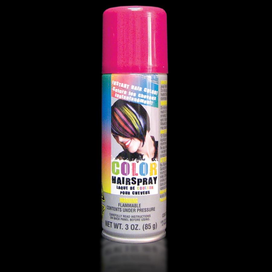 Pink Colored Hair Spray