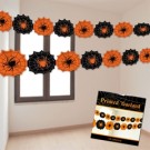 Spider Web  Paper Garland 
