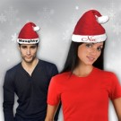 Naughty and Nice Santa Hat Set - 2 Pack
