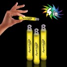Yellow 4" Premium Glow Sticks