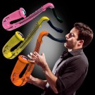 Assorted Color Inflatable Saxophones 