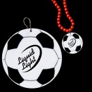 Soccer Ball Plastic Medallion Badges