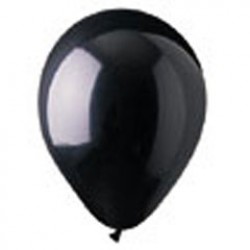 Black Crystal Latex Balloons 