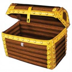 Inflatable Treasure Chest Cooler