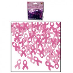 Pink Ribbon Confetti 