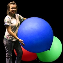 Blue Jumbo Balloon - 36 Inch