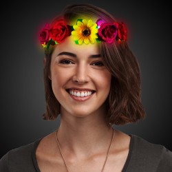LED Sunflower Halo Headband