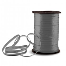 Silver Crimped Curling Ribbon - 500 Yards
