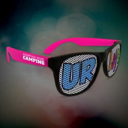 Custom Pink Neon Billboard Sunglasses 