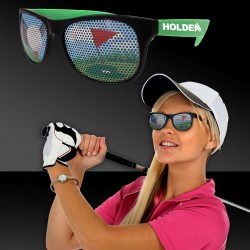 Golf Neon Green  Billboard Sunglasses 