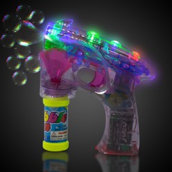 LED 7 Inch Bubble Gun