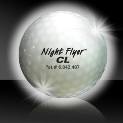 White Night Flyer Golf Ball 