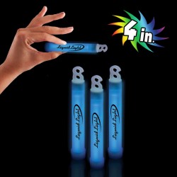 Blue 4" Premium Glow Sticks