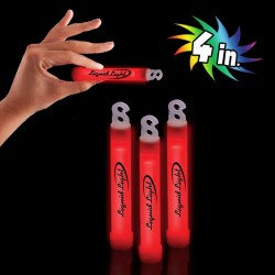 Red 4"  Premium Glow Sticks