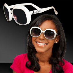 White Fashion Sunglasses 