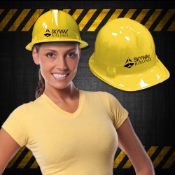 Yellow Plastic Construction Hat 