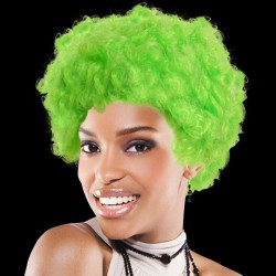 Green Team Spirit Wigs