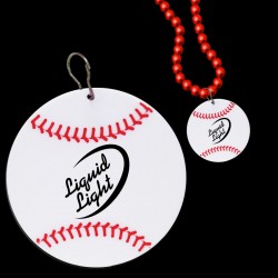 Baseball Plastic Medallion Badges