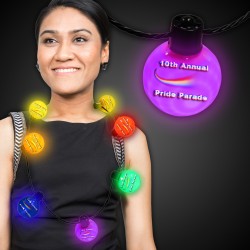 LED Ball Necklace - Variety of Colors Available