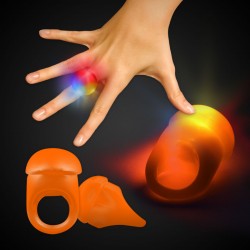 Orange LED Jelly Rings