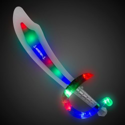 24" Light Up Sound Activated Pirate Sword