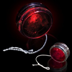 2" -  Red with RED LED Yoyo