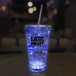 Blue String Light 16oz LED Cup