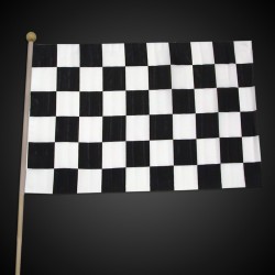 Checkered Race Flag - 12 Inch by 18 Inch