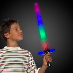Light Up Sword with Black Handle