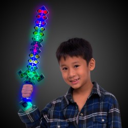 Blue Popit Lightup Pixel Sword